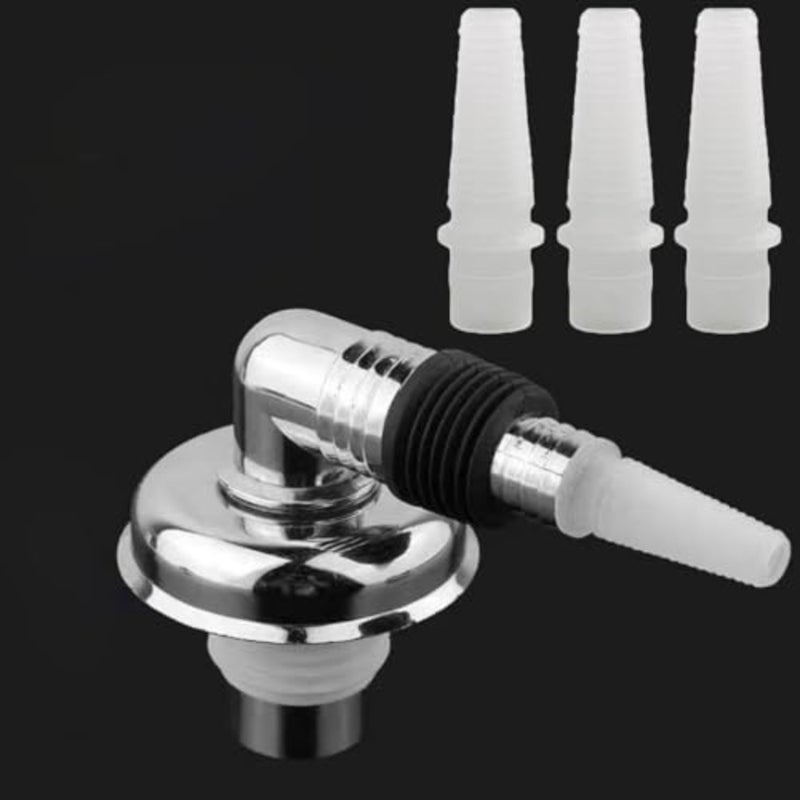 Bukela 10 Pcs Plastic Hose Barb Fitting Hose End Connector Adapter for Air Conditioner Drain 16mm Water Tube Drainage Window AC Mini Split Unit Water Outlet Wall Mounted Washing Machine Dishwasher - Image 2