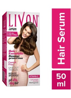 Livon Control Frizz Damage Protection Hair Serum 50ml  - Image 1
