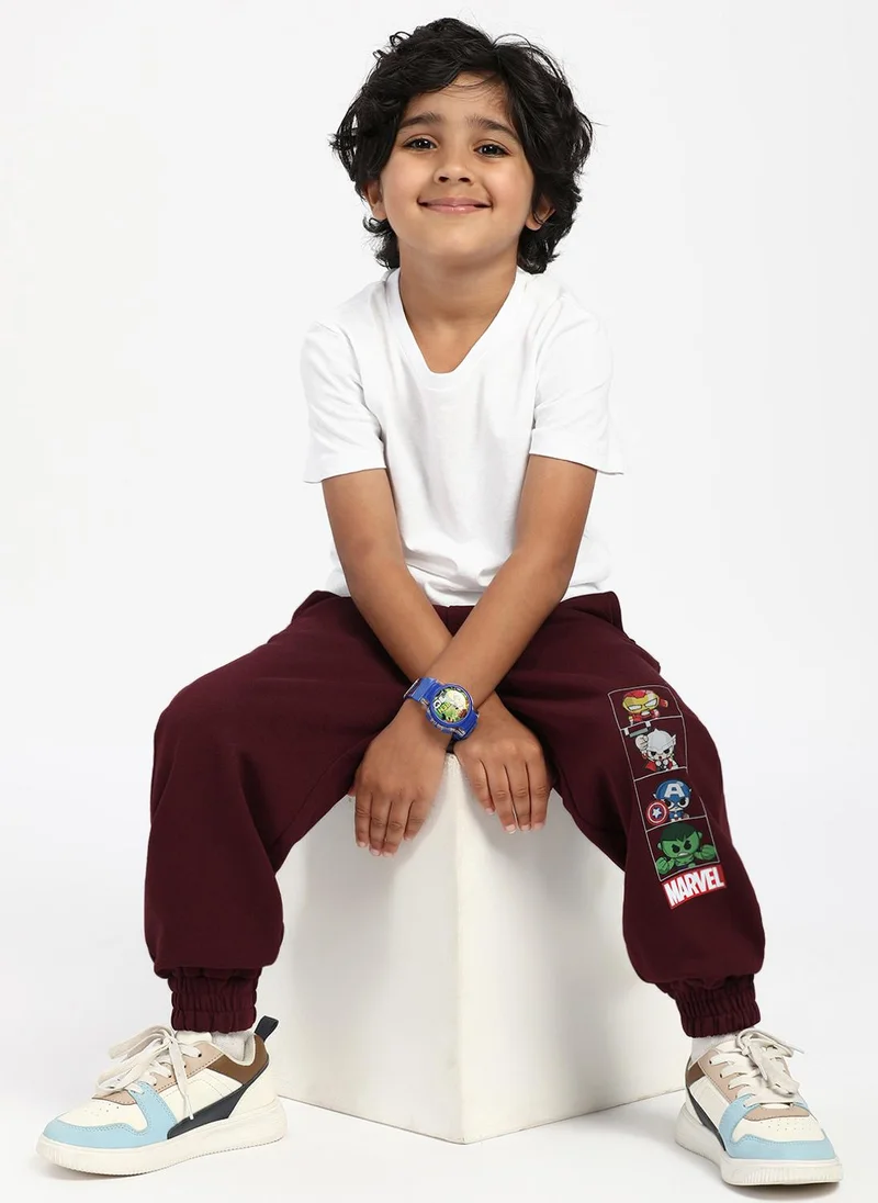 نوتيناتي Nautinati Boys’ Marvel Print Joggers|Age 2 - 10 Years