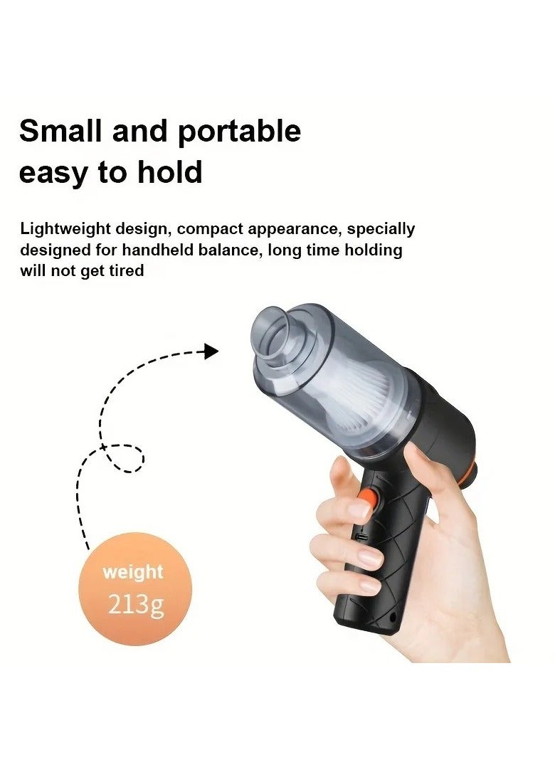 AROAQ Wireless Portable Handheld Car Vacuum Cleaner Mini Powerful Vehicle Cleaner for Home and Automobile Use - Image 3
