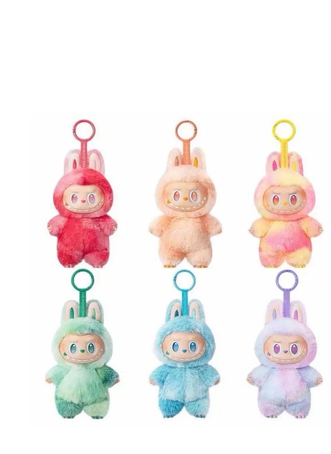 Labubu Second-Generation Sit-Down Party Series blind box Collectible1 BOX Assorted (1PC only)key chain