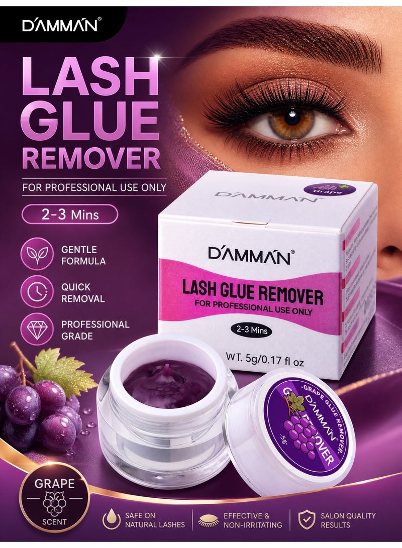 D'AMMA'N Eyelash Glue Remover Gel, Eyelash Extension Remover, 5g, Safe and Easy to Use, Professional Lash Removal - Image 1