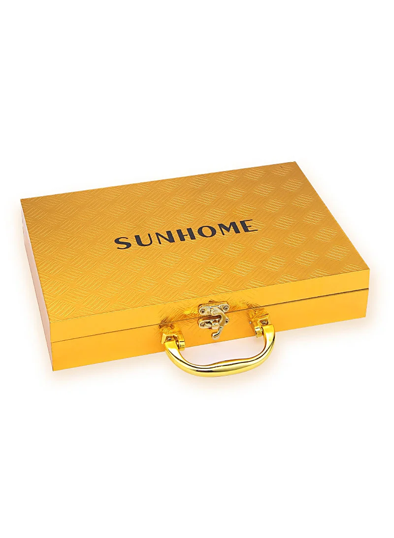 Sunhome 24-Piece Stainless Steel Cutlery Set Gold
