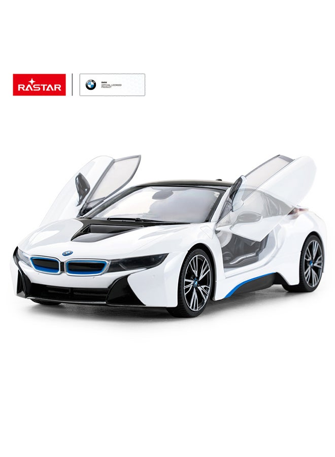 R/C 1:14 BMW i8 Open door By Controller White  - Image 2
