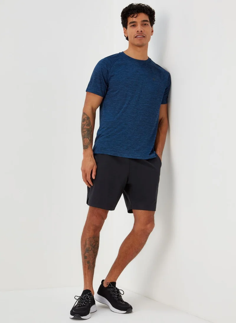 Matalan Souluxe Black Sports Shorts