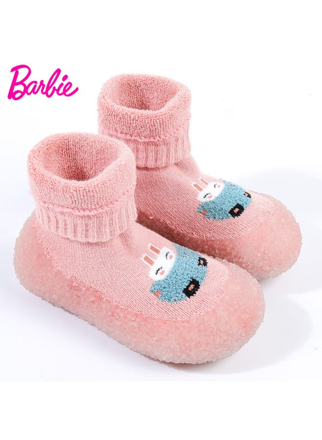 Barbie Baby Non-slip Floor Socks Autumn Winter Toddler Shoe Socks Indoor Infant Boys Girls Learning Shoes - Image 1