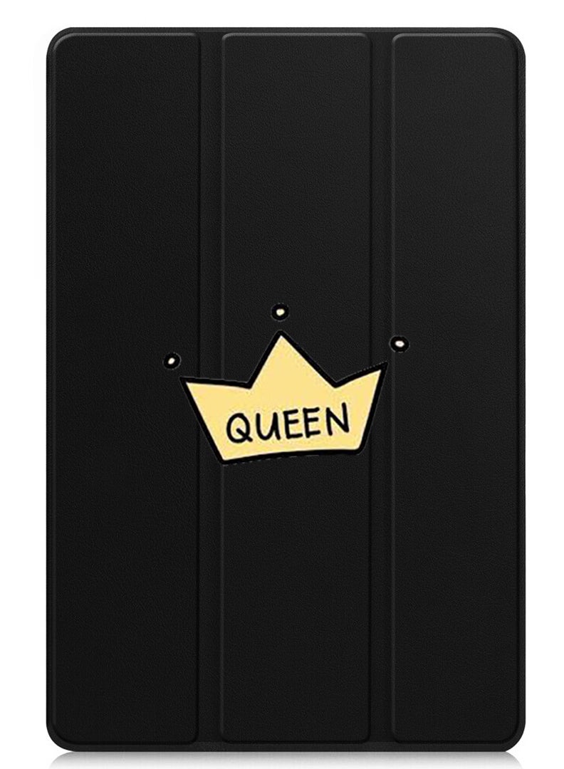 Theodor Protective Flip Case For Xiaomi Pad 7 & Xiaomi Pad 7 Pro With Trifold Stand Auto Wake Sleep Shockproof Cover - Queen crown - Image 1