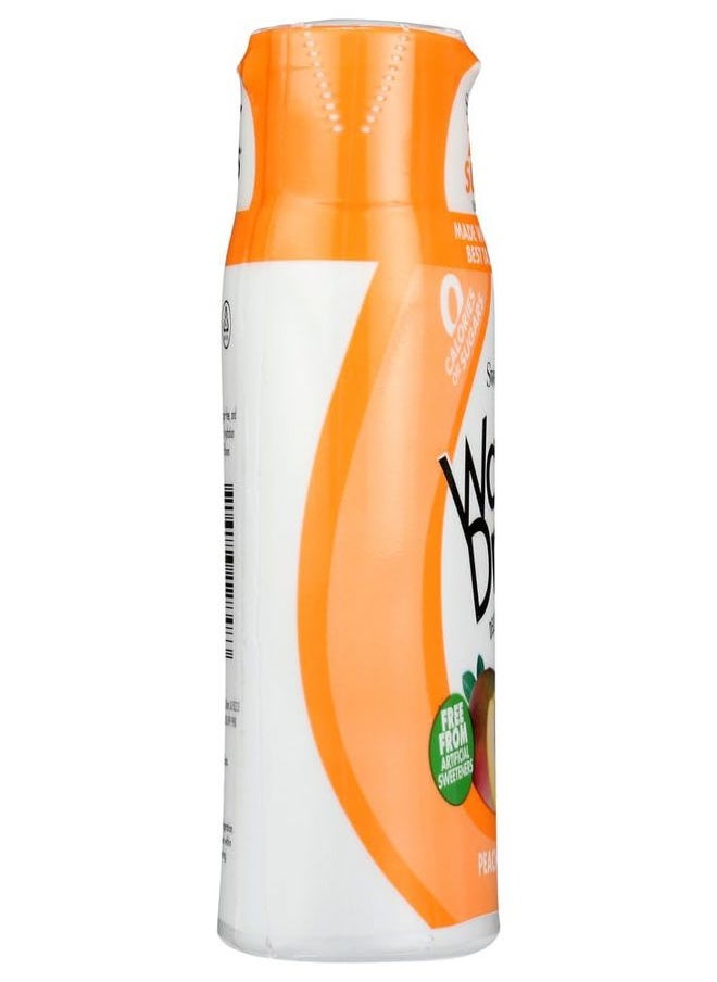 SweetLeaf - Water Flavoring Drops- Stevia Water Enhancer, Sugar Free, Zero Calorie Water Additive for Flavor, Contains Monk Fruit Extract, Gluten Free, Keto Friendly- Peach Mango, 1.62 Fl Oz (Pack of 1) - Image 1