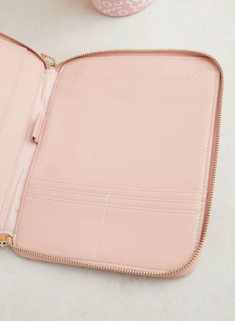 Ted Baker Meyti Imitation Croc A5 Travel Wallet