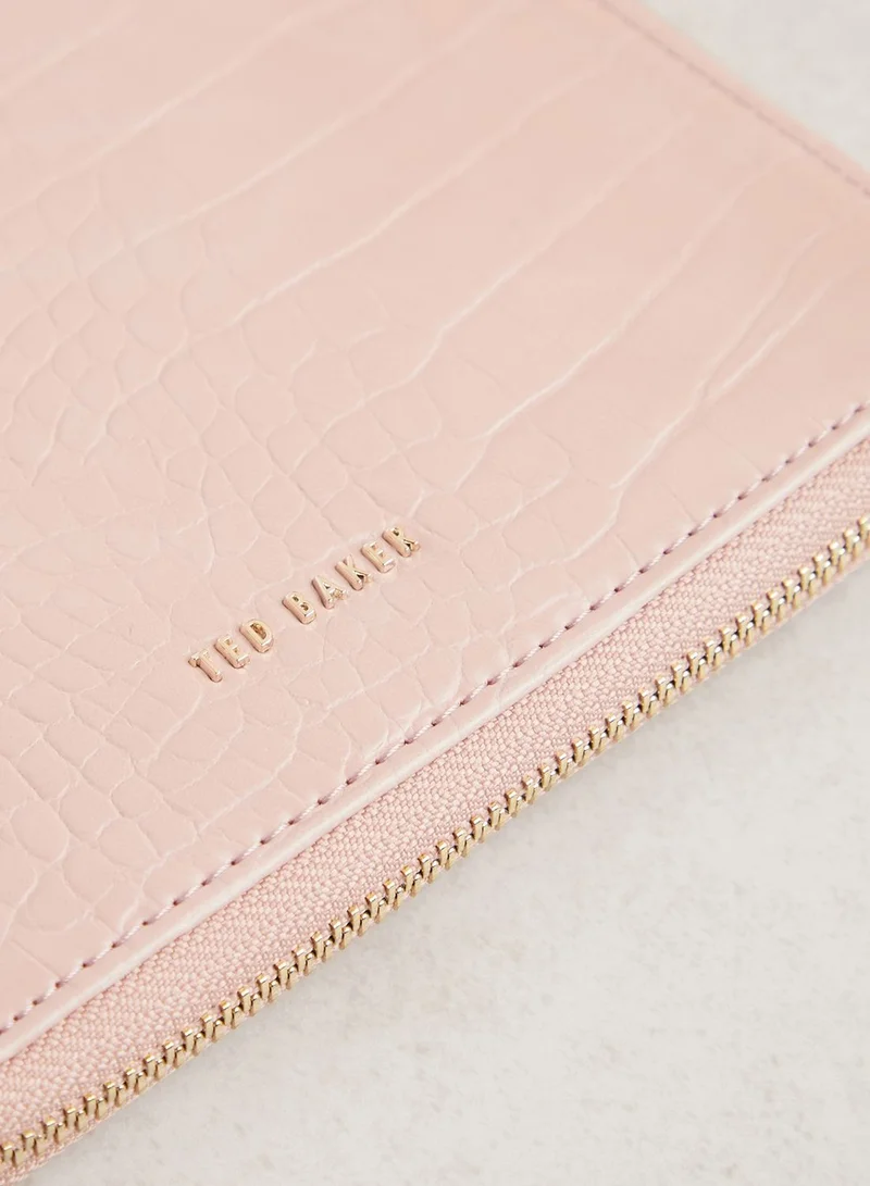 Ted Baker Meyti Imitation Croc A5 Travel Wallet