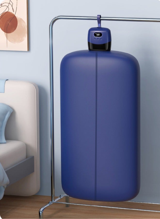 APEX Portable Laundry Dryer with Remote Control, Multifunctional Electric Dryer Machine, Mini Clothes Dryer with Dryer Bag, 2 Gear Adjustable Small Dryer Machine, Foldable Compact Dryer for Delicate Garments - Image 5