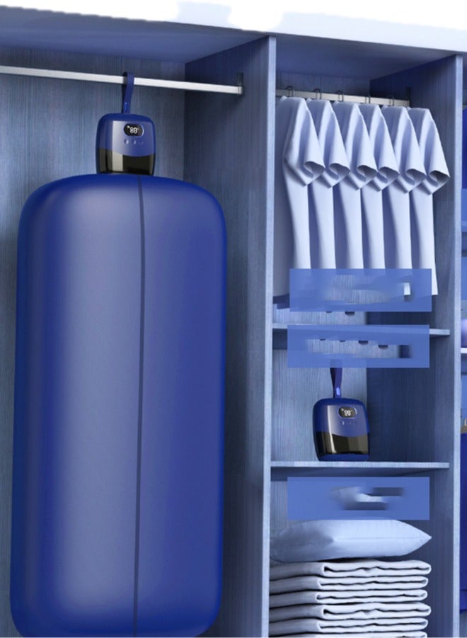 APEX Portable Laundry Dryer with Remote Control, Multifunctional Electric Dryer Machine, Mini Clothes Dryer with Dryer Bag, 2 Gear Adjustable Small Dryer Machine, Foldable Compact Dryer for Delicate Garments - Image 3