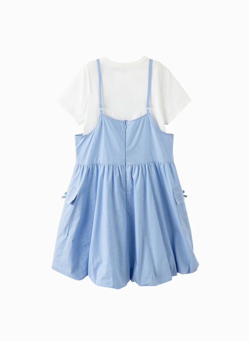 Balabala light blue Kids Girls Woven one-piece dress for Women | Best Price UAE