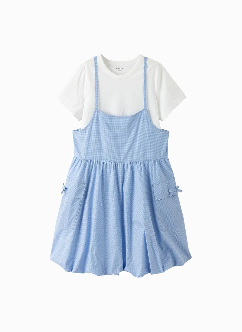 Kids Girls Woven one-piece dress