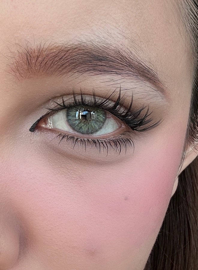 FreshLady Breeze Gray Colored Contact Lenses, Yearly Soft Comfortable Cosmetic Lenses, Natural Big Eye Effect, Daily Wear, Parties, Unisex Eye Contacts - Image 3