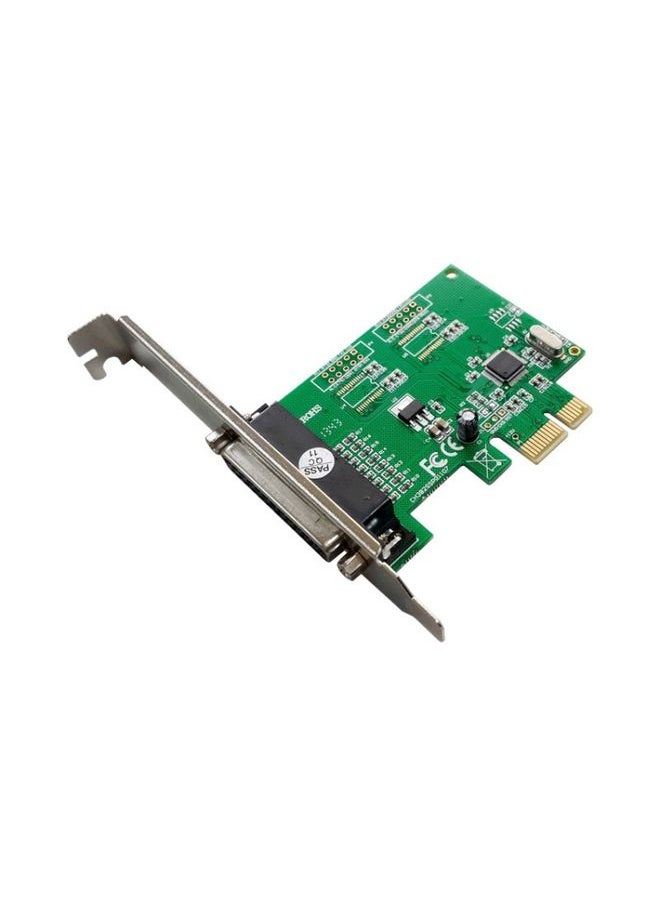 براق ST38 منفذ الطابعة الموازية (LPT1) DB25 PCI Express Card  - Image 1
