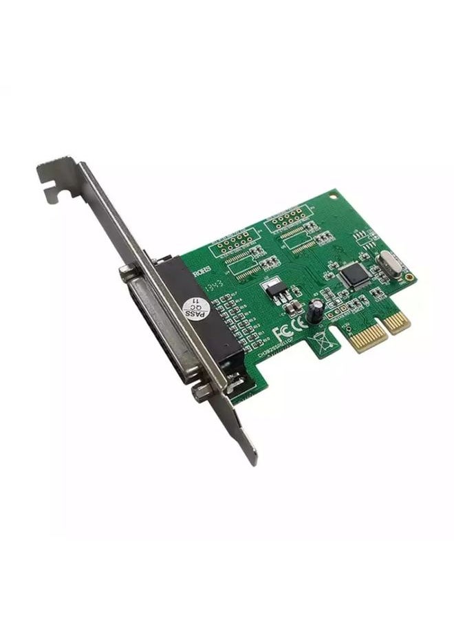 براق ST38 منفذ الطابعة الموازية (LPT1) DB25 PCI Express Card  - Image 2