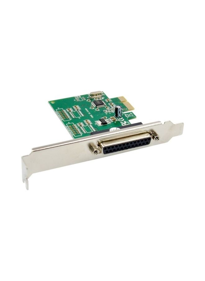 براق ST38 منفذ الطابعة الموازية (LPT1) DB25 PCI Express Card  - Image 3