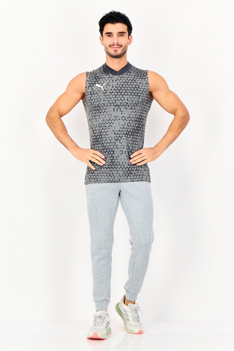 PUMA Men Slim Fit Sleeveless Team CUP Training Jersey, Multicolor - Image 4