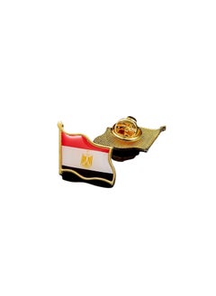 Generic 10 suit pins in the shape of the Egyptian flag from Galen, 10 Egyptian flag suit pins from Galen  - Image 4