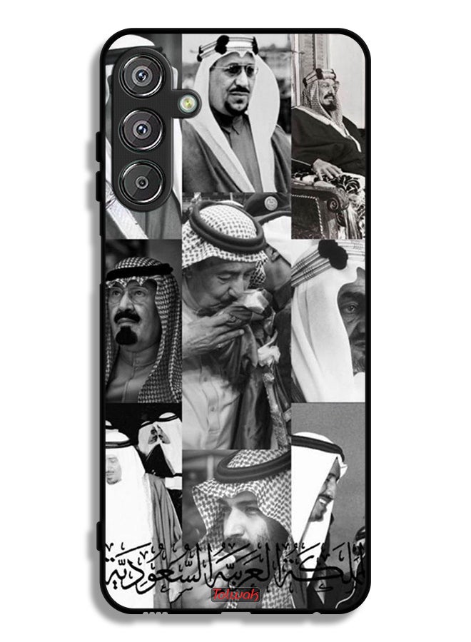 Tolwak Samsung Galaxy M15 5G Protective Case Cover Saudi Kings - Image 1