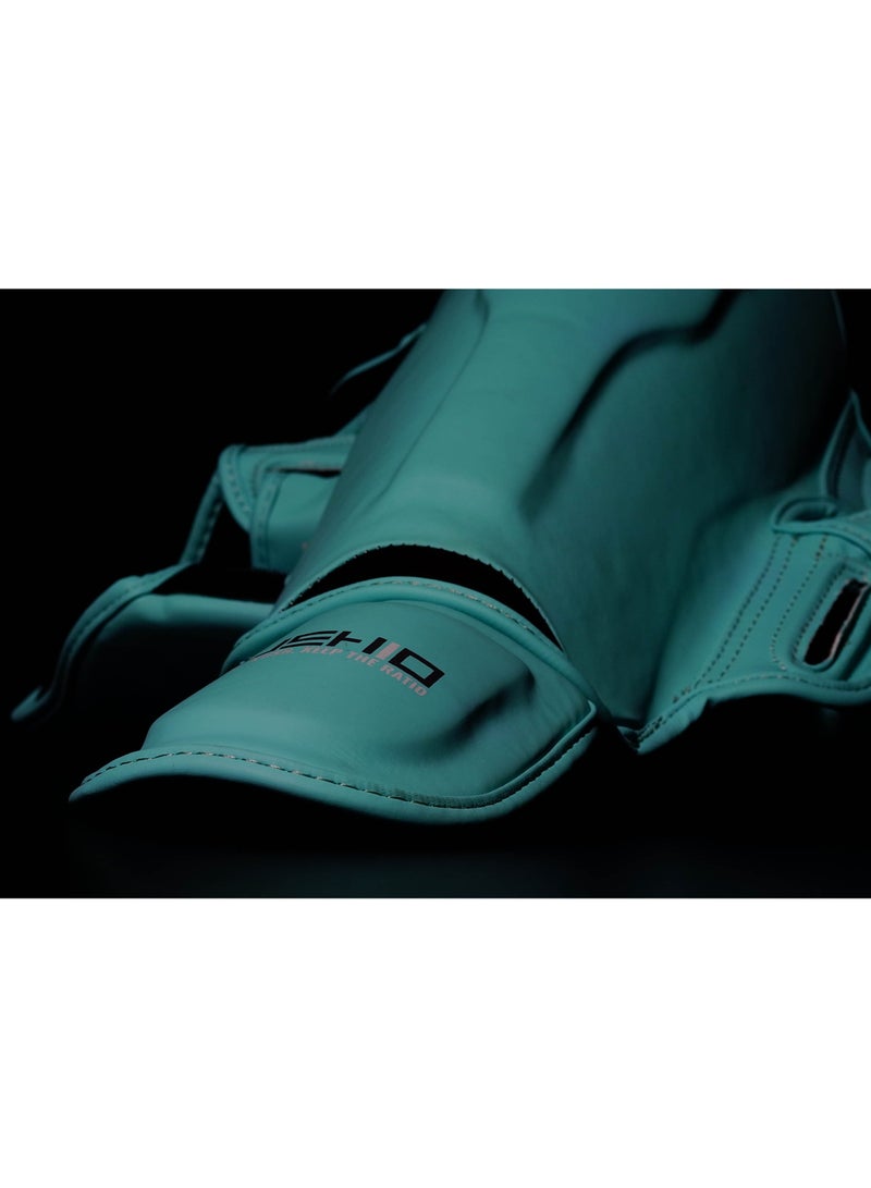 RUSHIO Shin Guard: Dare Collection / Engineered Leather - Image 2