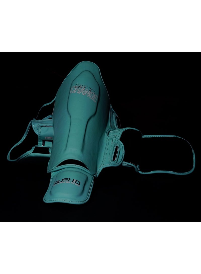 RUSHIO Shin Guard: Dare Collection / Engineered Leather - Image 3