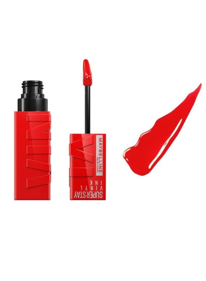 MAYBELLINE NEW YORK Superstay Vinyl Ink  Liquid Lipstick 25 Red Hot - 4.2ml - Image 2