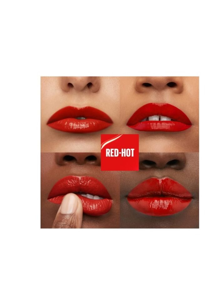 MAYBELLINE NEW YORK Superstay Vinyl Ink  Liquid Lipstick 25 Red Hot - 4.2ml - Image 4