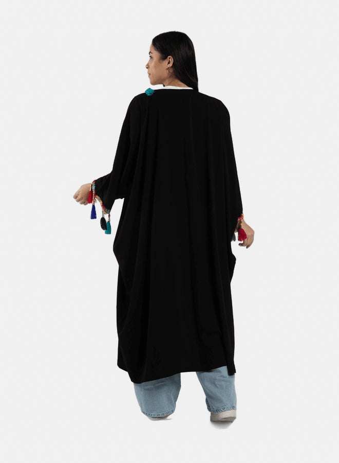 Clue Kimono with Colorful Tassels - Image 3