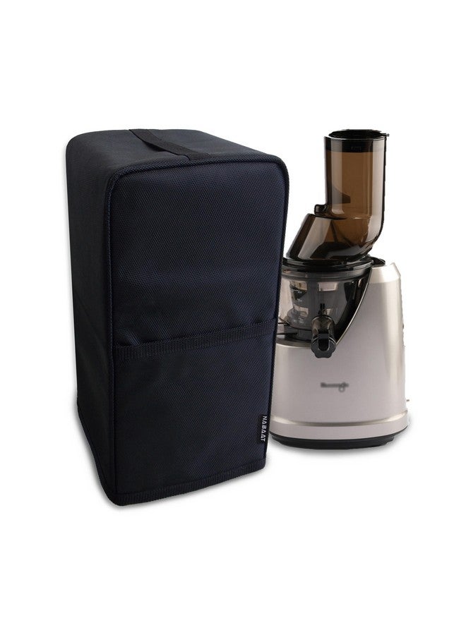 NABAAT Waterproof Cold Press Juicer/Slow Juicer Dust Cover for all types of Juicer like Agaro/Kuving/Hestia, Kitchen Standard Size, Black (8”X 10”X 19”) - Image 1