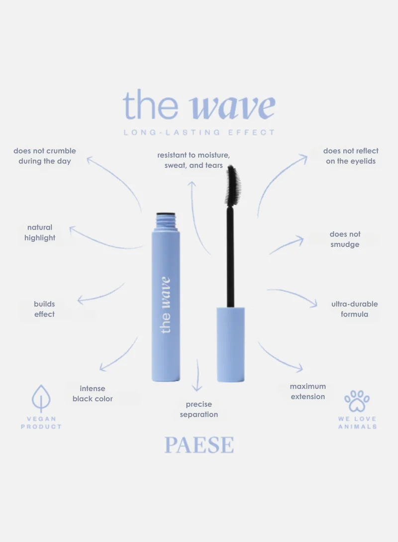 Paese  PAESE THE WAVE long-lasting mascara - Black for Women | Best Price UAE