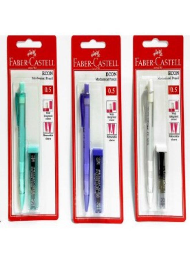 FABER-CASTELL FC Mech.pencil Econ 0.5mm + Lead BL 
