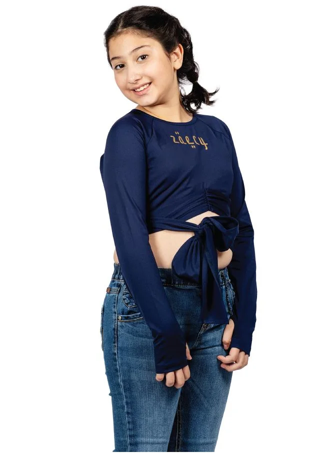 زيسي Girl's Wrap Around Top