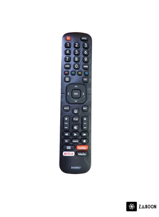 Zaboon HCE Replacement Remote Control For Hisense Smart Tvs EN2BB27