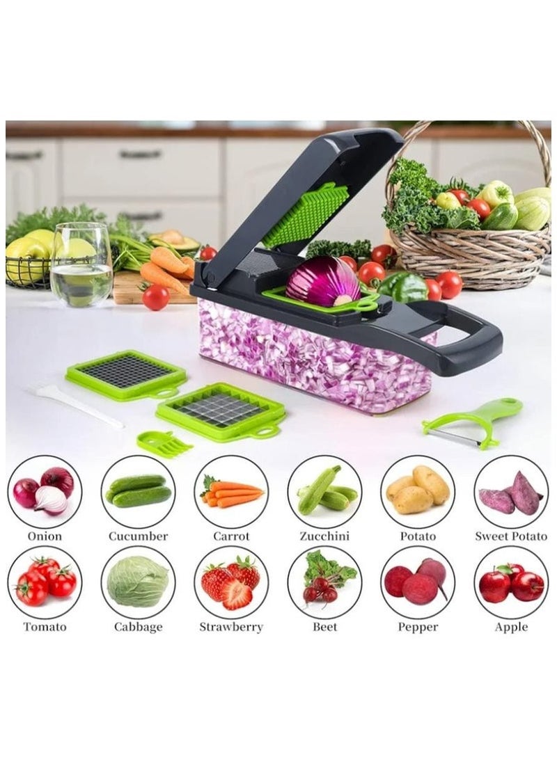 Multifunctional Vegetable Slicer 16*1 Mandoline Slicer - Image 4