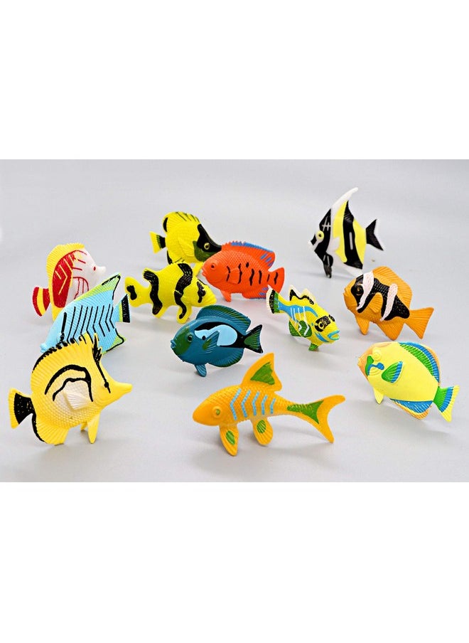 12Pcs Tropical Fish Toys Set, Pastic Cute Sea Life Creatures Learning Educational Toy Party Favors & Christmas Gifts For Boys, Girls, Kids - pzsku/ZA05E40354DB6B1DF379FZ/45/_/1733730381/ceb04dda-d802-43d1-ab58-d273ebcf451c