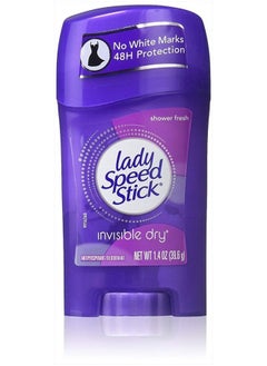 Lady Speed Stick Deodorant 1.4 Ounce Shower Fresh (41ml) (3 Pack)  - Image 1