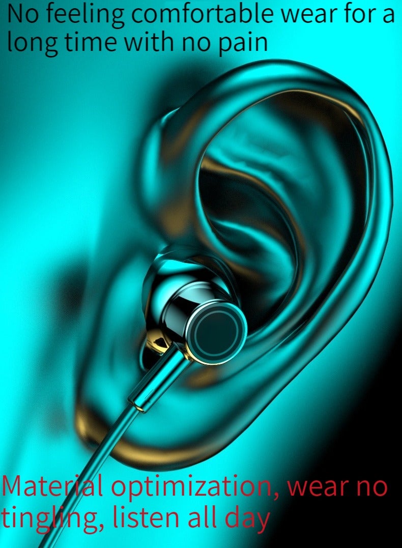 In-ear digital display Bluetooth neck-mounted earphones wireless neck-worn sports headphones black - Image 4