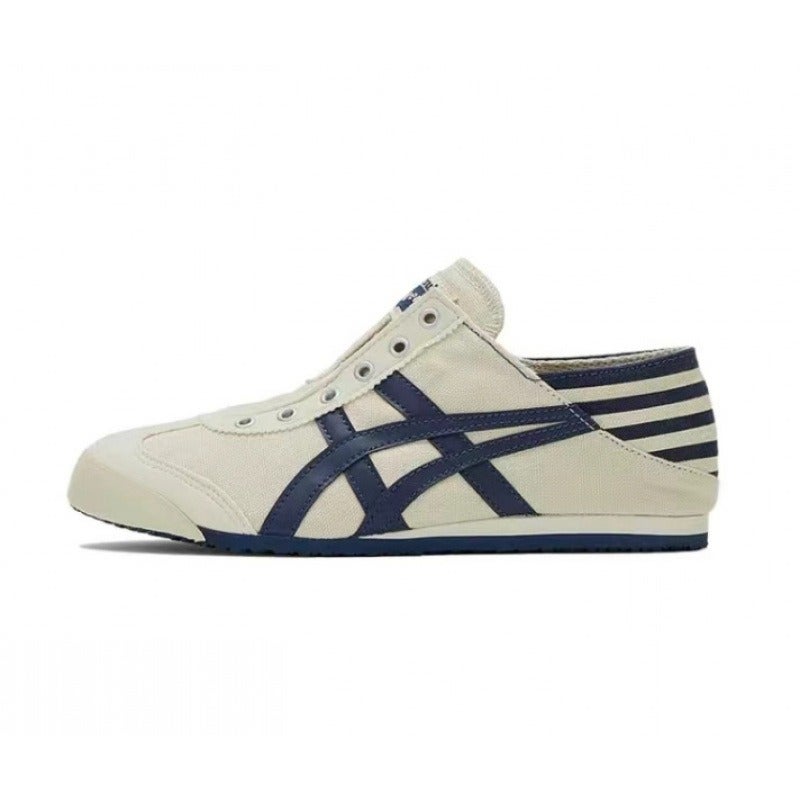Onitsuka Tiger Slip-On Canvas Shoes for Men and Women - Breathable Summer Athletic Style - Image 1