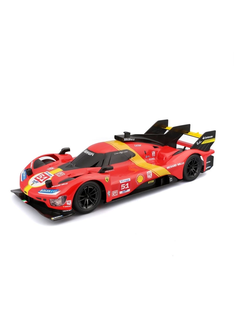 Maisto Tech 1:16 Scale RC Ferrari 499P Lmh 2023 Le Mans Champion RC Car 82861 - Image 2