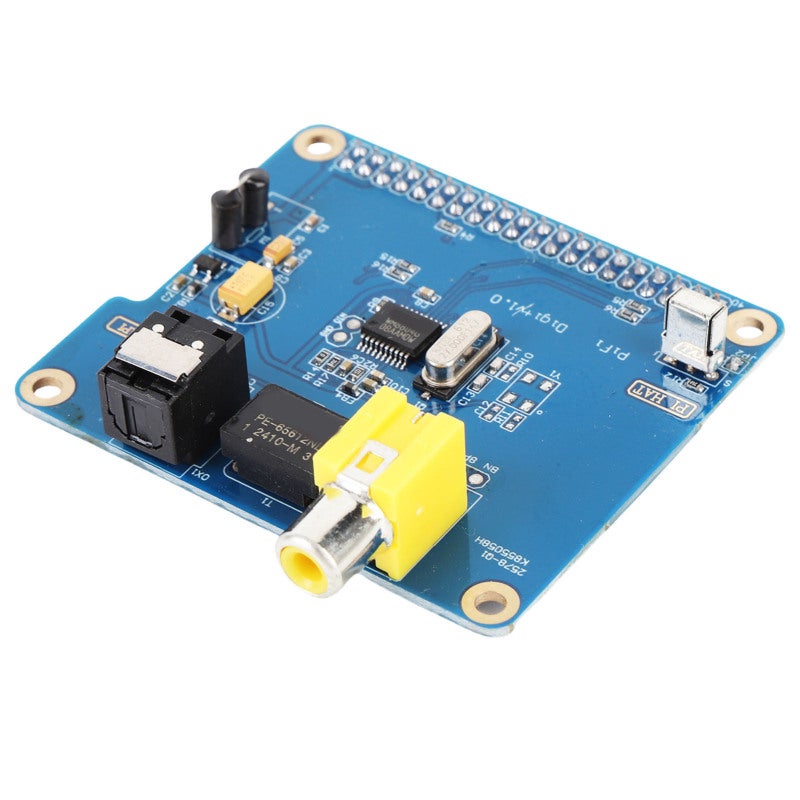 Pulse I2S Sound Card Module WM8804G Chip 192kHz High Sampling Rate for Raspberry Pi - Optical S/PDIF Coaxial Output Low Noise Audio Board for Home Theater Setup - Image 3