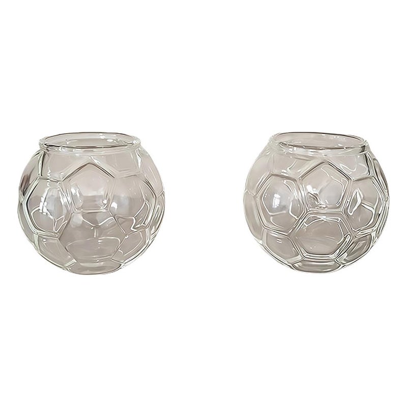 New cross-border product: High borosilicate glass football cup, whiskey glass, colored football glass cup. - Image 2