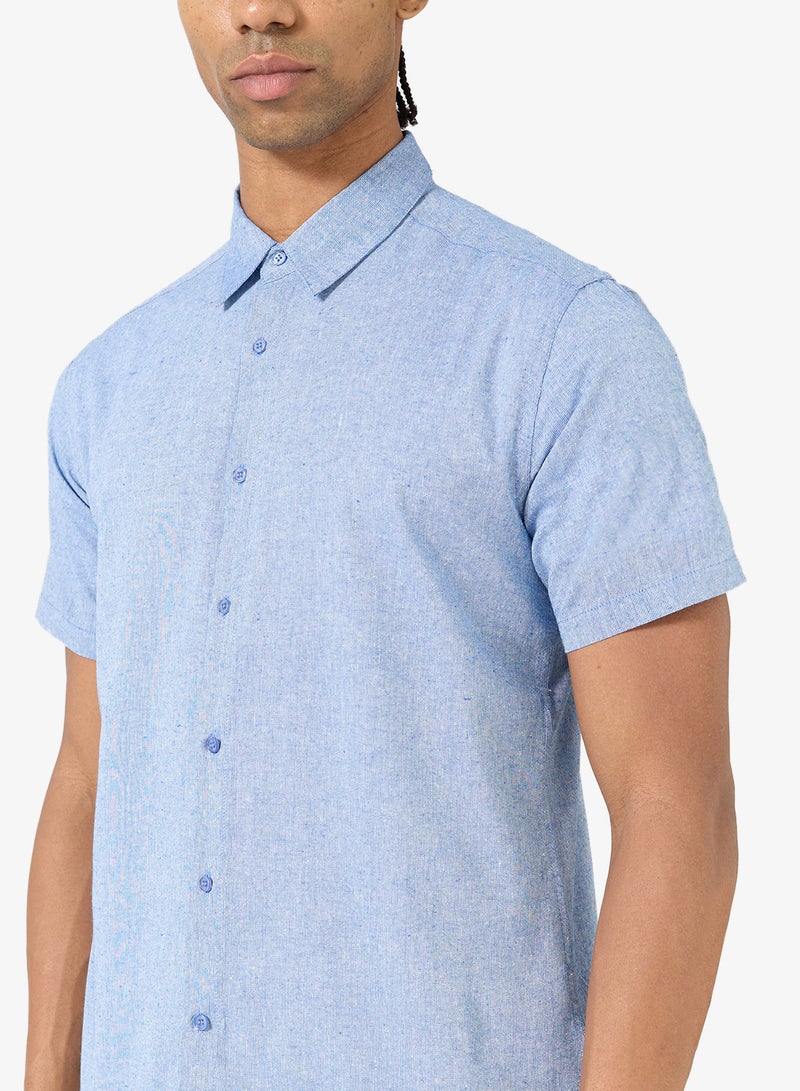 سفنتي فايف قميص كلاسيكي بقصة عادية - Image 3