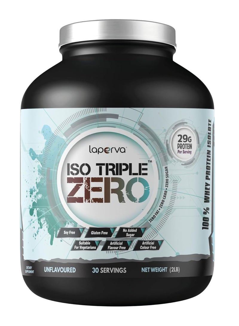 Laperva Iso Triple Zero Protein - Unfavored - (2 LB) - Image 1