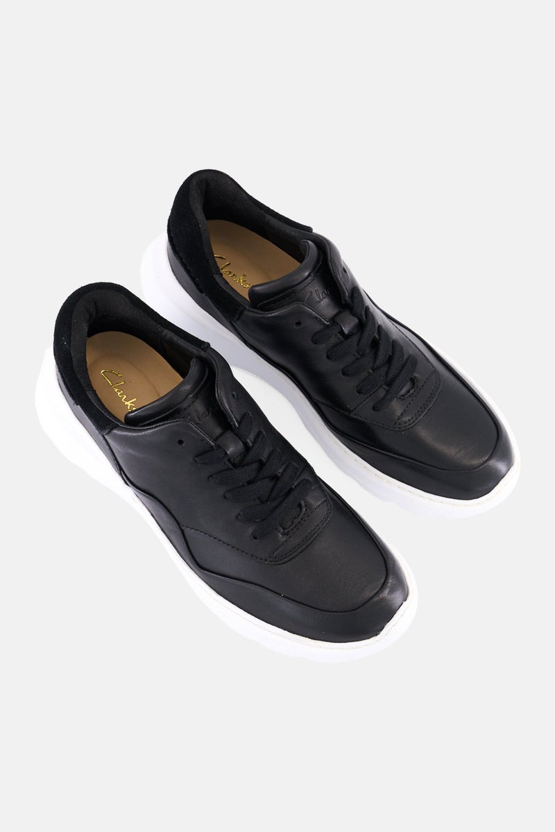 clarks Women Standard Sprint Lite Lace Up Casual Shoes, Black - Image 4