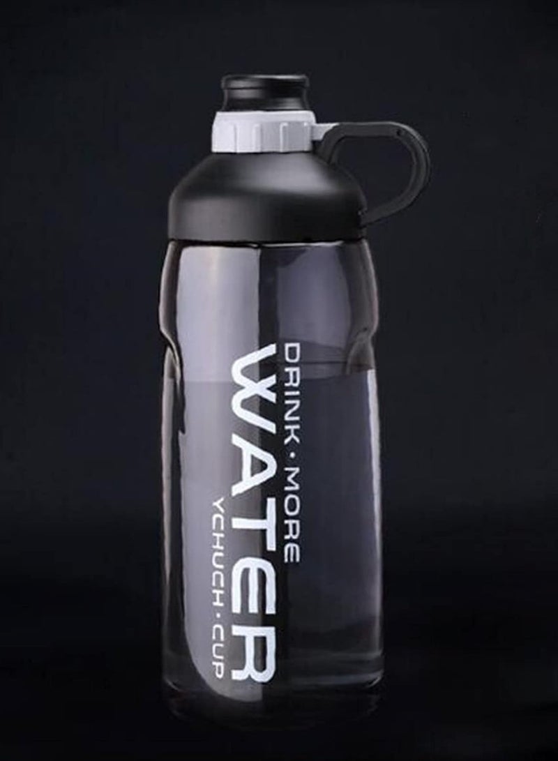 بريمو بلس زجاجة مياه بسعة كبيرة للأماكن الخارجية أسود - Image 2