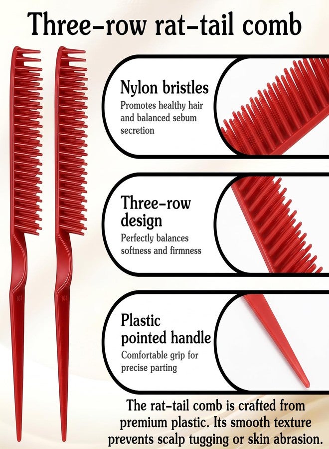 HaiFafafaing 2 PCS 3 Row Comb for Removing Braids - Image 3