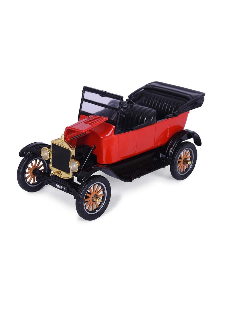 Motor Max Motormax 1925 Ford Model T Touring Red 1/24 Diecast Model Car  - Image 5