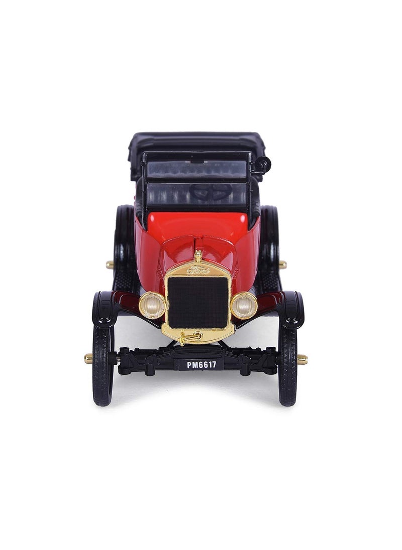 Motor Max Motormax 1925 Ford Model T Touring Red 1/24 Diecast Model Car  - Image 3